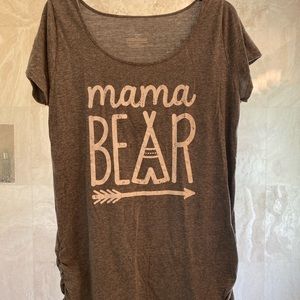 Mama Bear Maternity Shirt